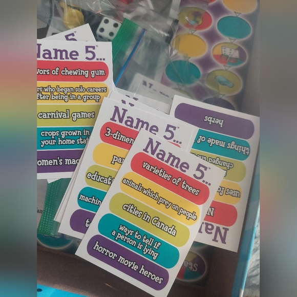 Name 5 game - Picture 3 of 5